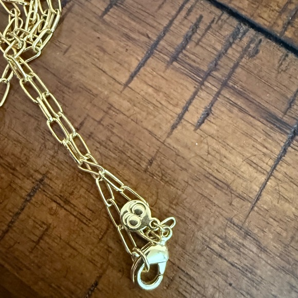 Gorjana Gold Padlock Chain Necklace - Picture 5 of 5